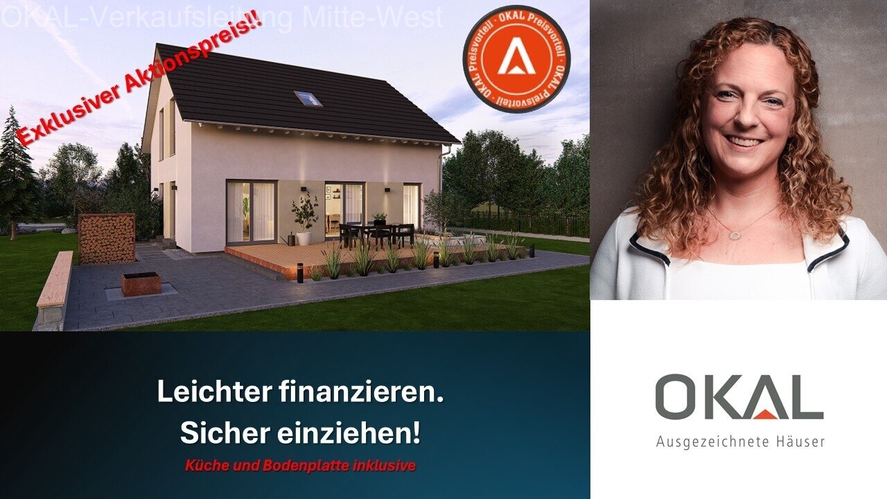KLASSISCHER GRUNDRISS - GROSSZÜGIGES HAUS - einzugsfertig inkl. Bodenplatte KLASSISCHER GRUNDRISS - GROSSZÜGIGES HAUS - einzugsfertig inkl. Bodenplatte