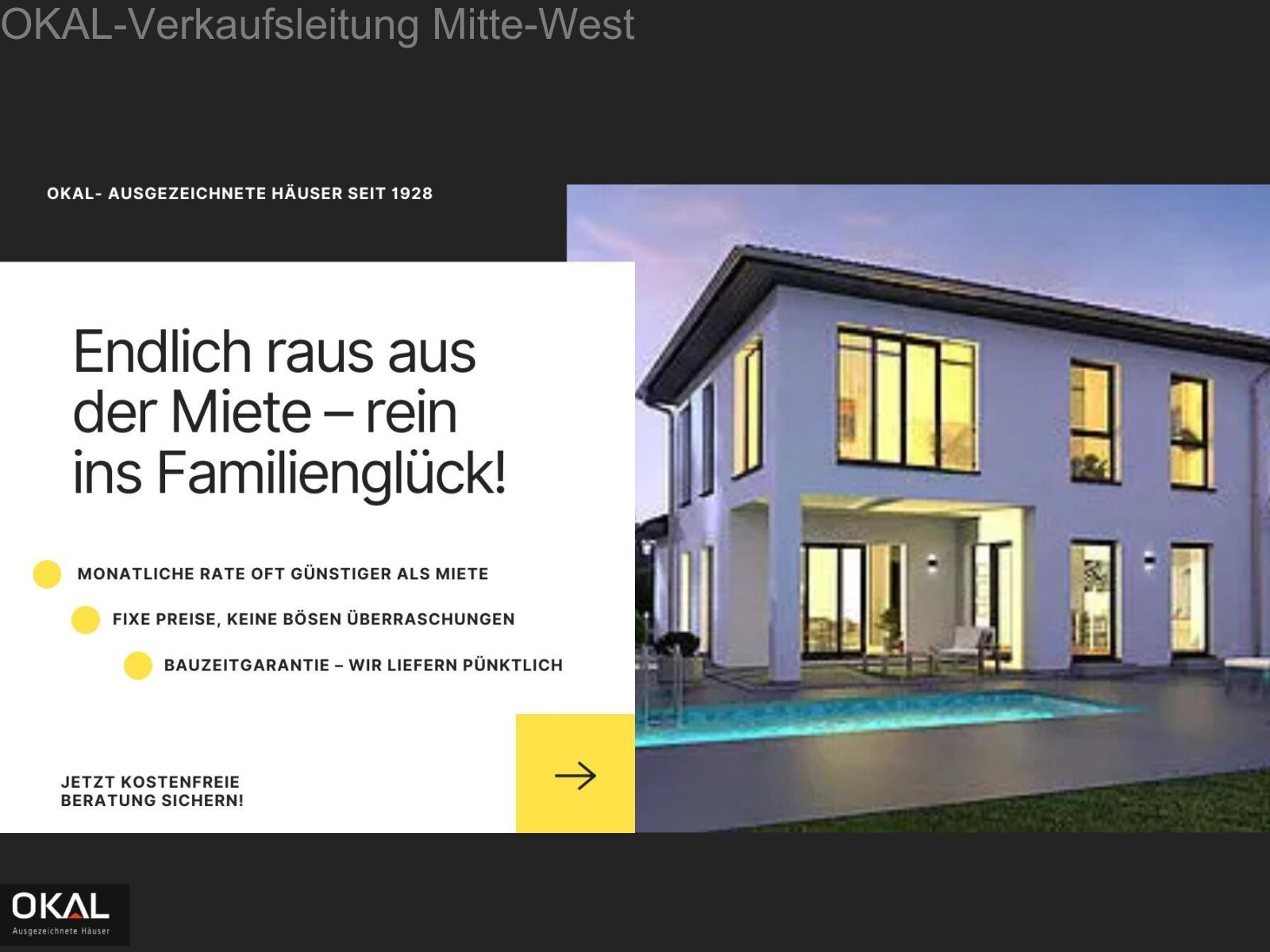 Bestpreis: Familien-Neubau mit Grundstück Bestpreis: Familien-Neubau mit Grundstück