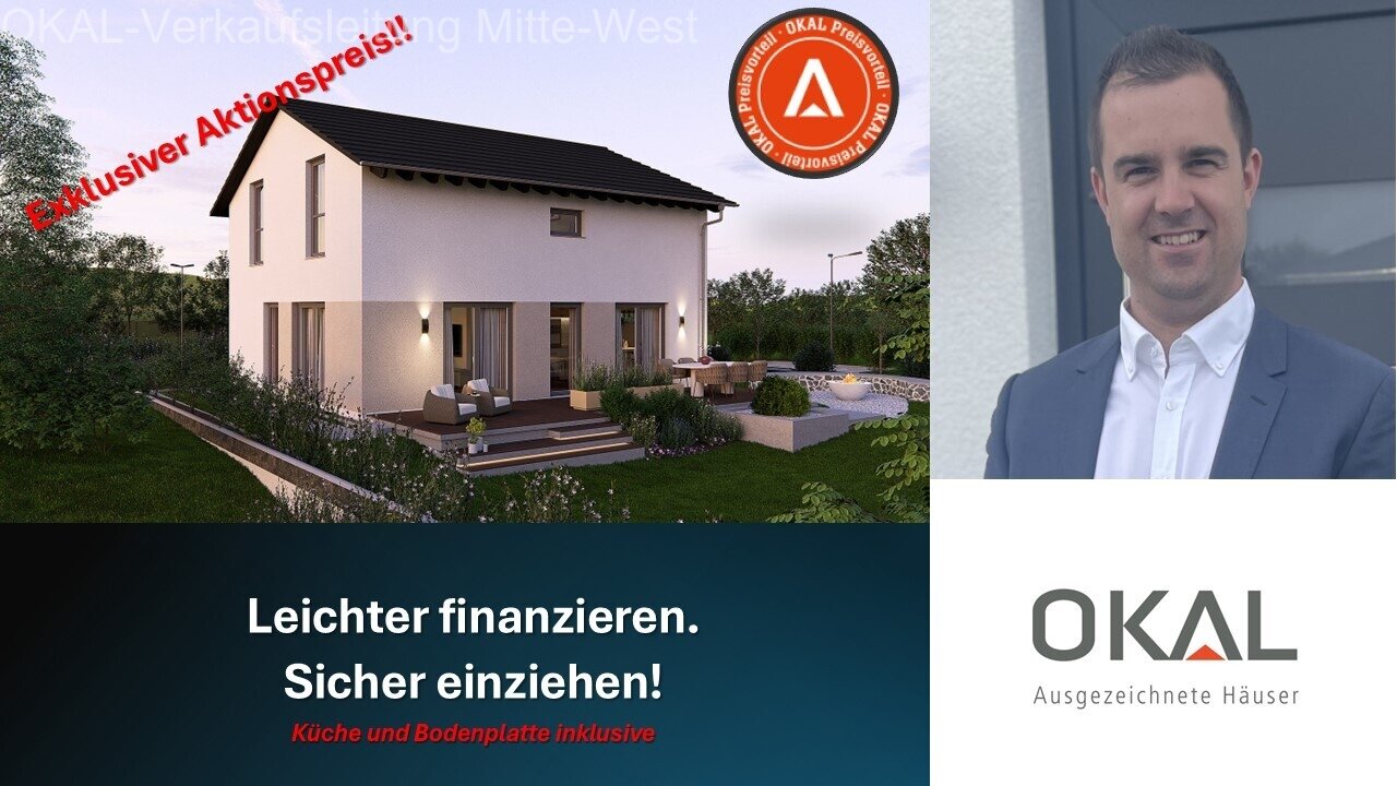 AKTION !!! KLARE LINIEN, OFFENES LEBEN, PERFEKT FÜR FAMILIEN - EINZUGSFERTIG auf Ihrem Grundstück AKTION !!! KLARE LINIEN, OFFENES LEBEN, PERFEKT FÜR FAMILIEN - EINZUGSFERTIG auf Ihrem Grundstück