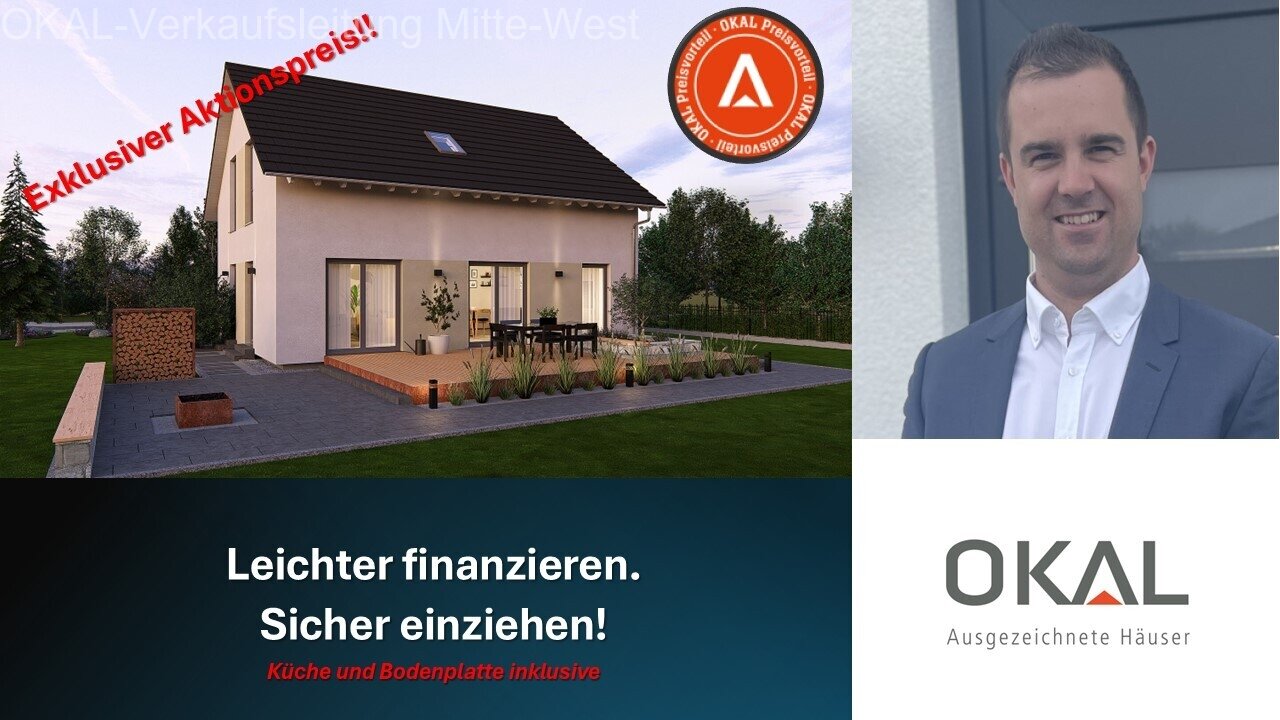 AKTION !!! KLASSISCHER GRUNDRISS - GROSSZÜGIGES HAUS - EINZUGSFERIG auf Ihrem Grundstück AKTION !!! KLASSISCHER GRUNDRISS - GROSSZÜGIGES HAUS - EINZUGSFERIG auf Ihrem Grundstück
