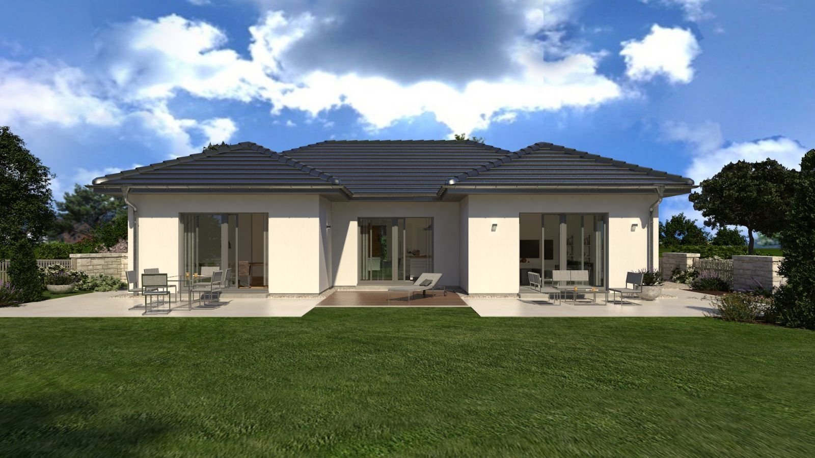 BUNGALOW DER EXTRAKLASSE MIT PASSENDEM GRUNDSTÜCK BUNGALOW DER EXTRAKLASSE MIT PASSENDEM GRUNDSTÜCK