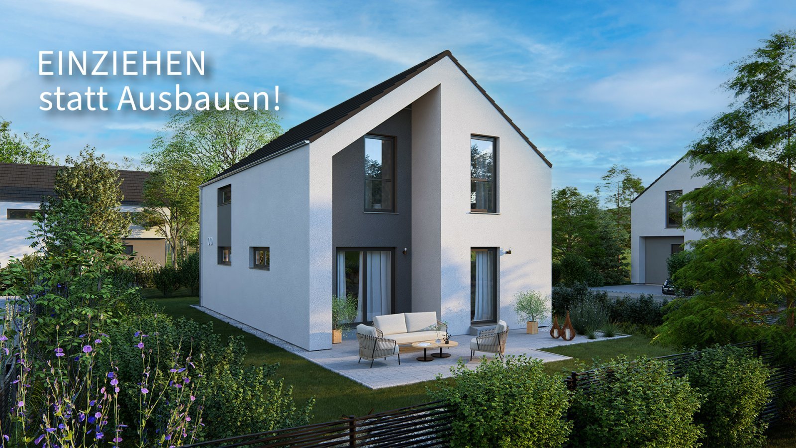 TRAUMHAUSAUF IHREM GRUNDSTÜCK, EINZUGSFERTIG, ARCHITEKTUR MIT WEITBLICK TRAUMHAUSAUF IHREM GRUNDSTÜCK, EINZUGSFERTIG, ARCHITEKTUR MIT WEITBLICK