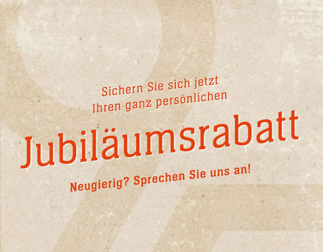 OKAL Jubiläumsrabatt