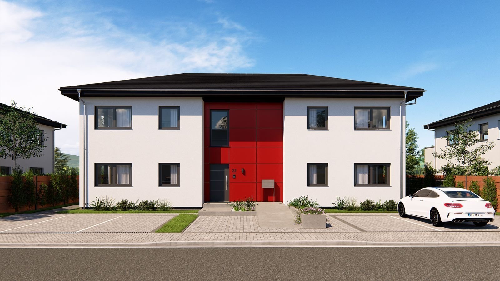MODERNES WOHNEN FÜR ALLE ANSPRÜCHE - 3 Wohneinheiten - Penthouse - Malervorbereitet - inkl. Grundstück MODERNES WOHNEN FÜR ALLE ANSPRÜCHE - 3 Wohneinheiten - Penthouse - Malervorbereitet - inkl. Grundstück