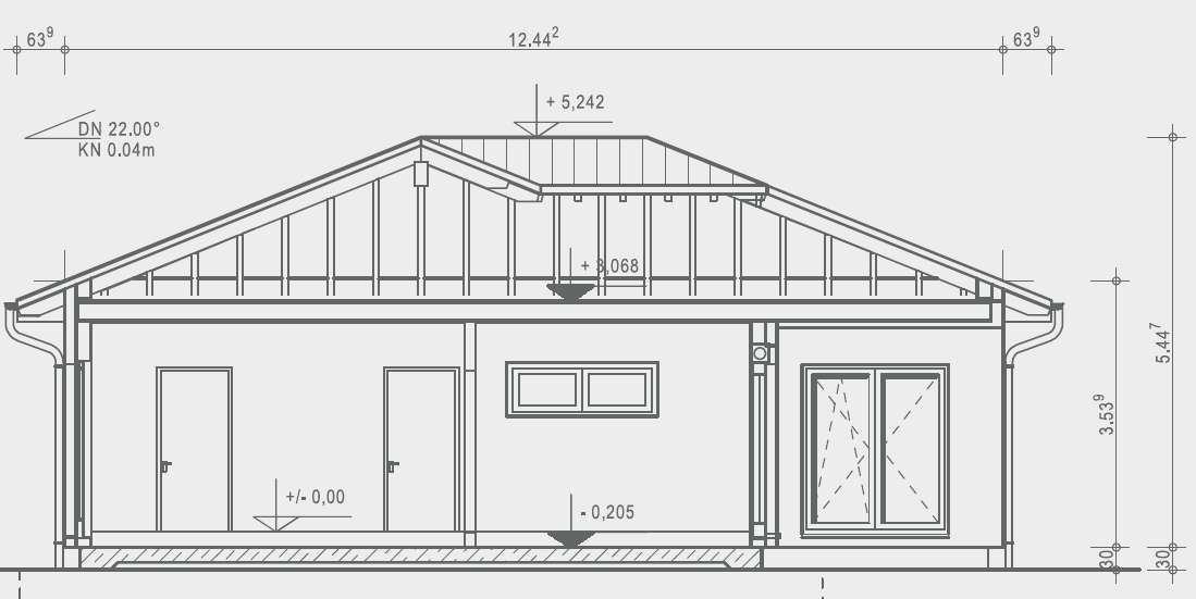 Schnitt Bungalow 02_WD