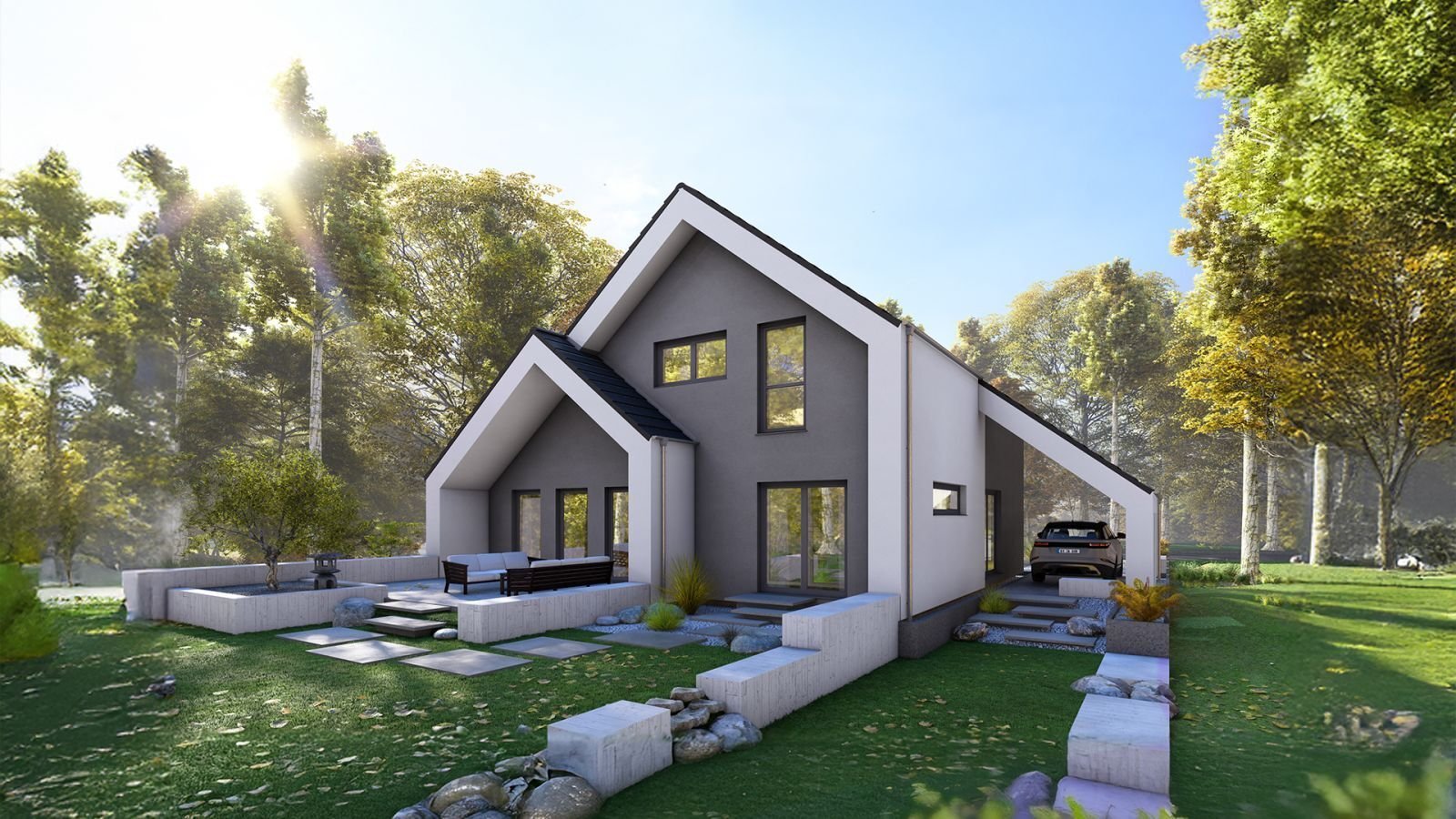 MODERNES WOHNEN MIT STIL UND KOMFORT MODERNES WOHNEN MIT STIL UND KOMFORT